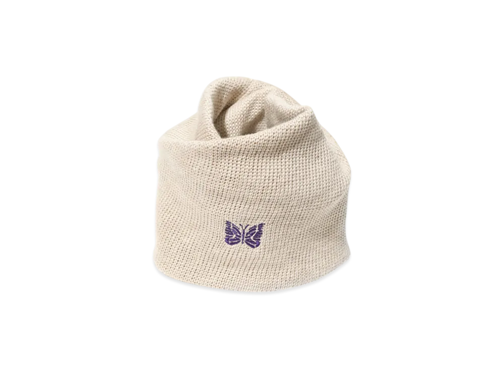 NEEDLES Neck Warmer - Merino Wool "White"