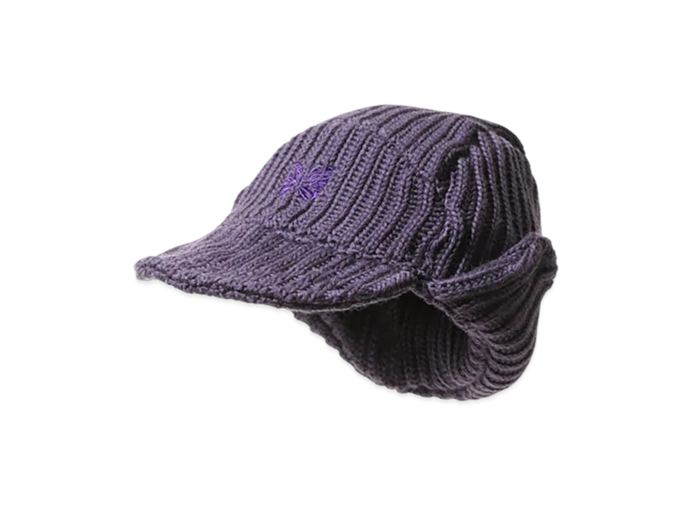 NEEDLES Bird Shooting Cap - Merino Wool "Purple"