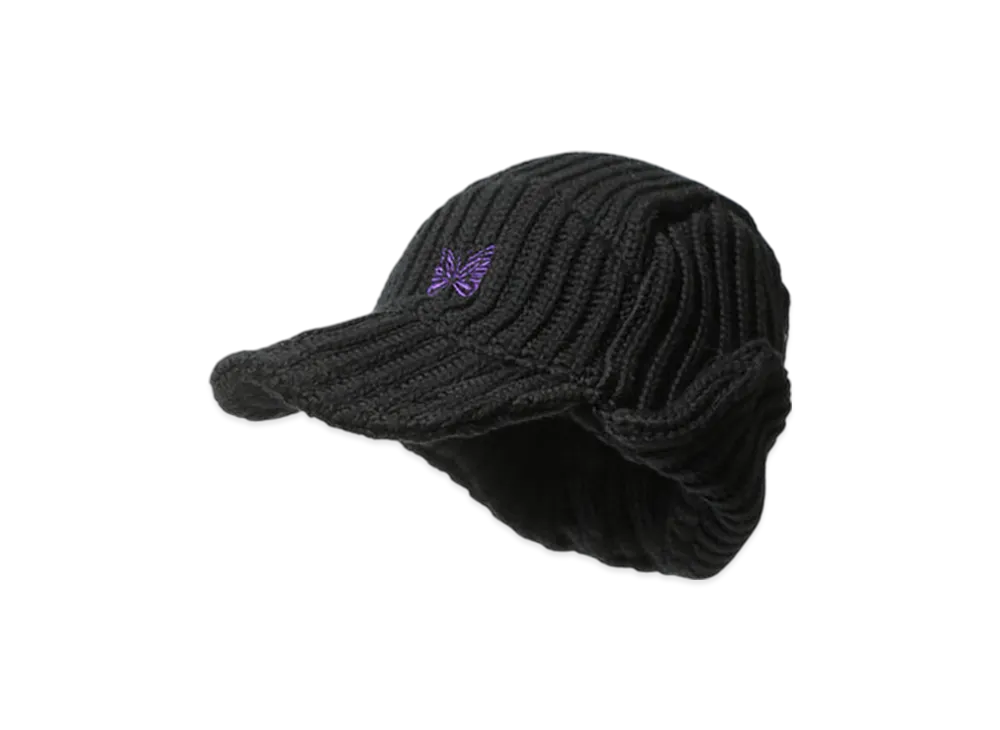 NEEDLES Bird Shooting Cap - Merino Wool "Black"