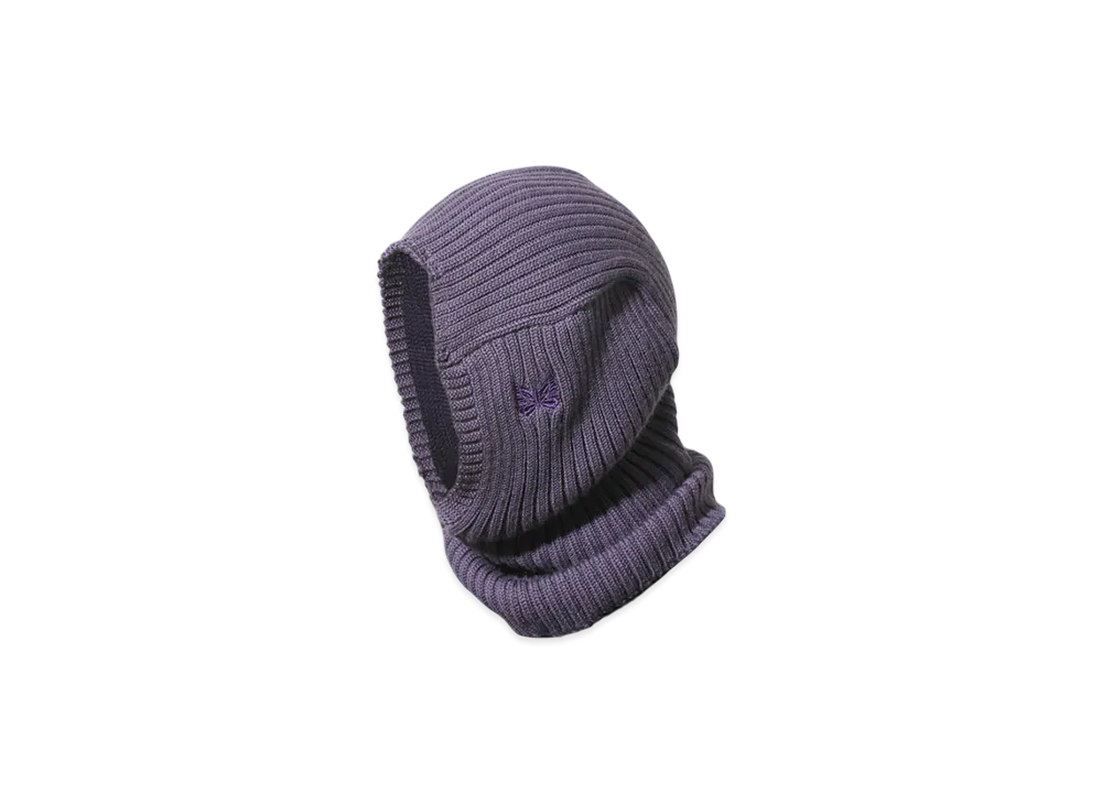 NEEDLES Balaclava - Merino Wool "Purple"