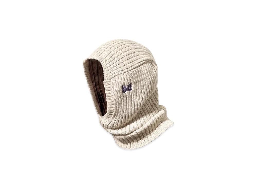 NEEDLES Balaclava - Merino Wool "White"