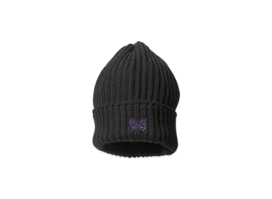 NEEDLES Watch Cap - Merino Wool "Black"