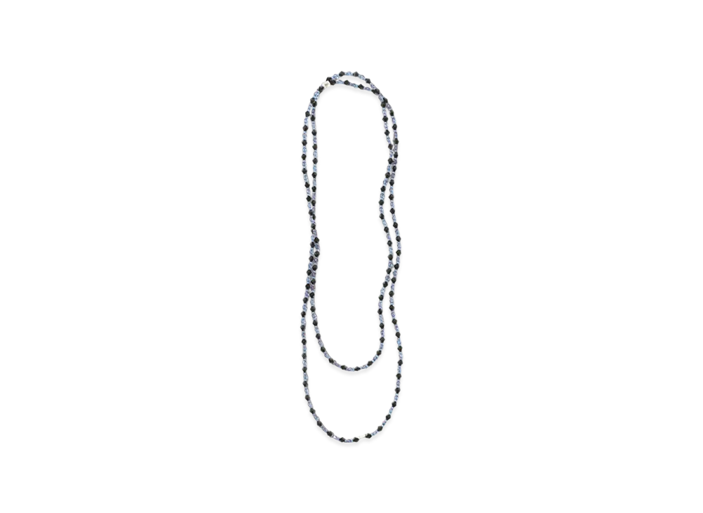 NEEDLES Crystal Beads Long Necklace "Black"