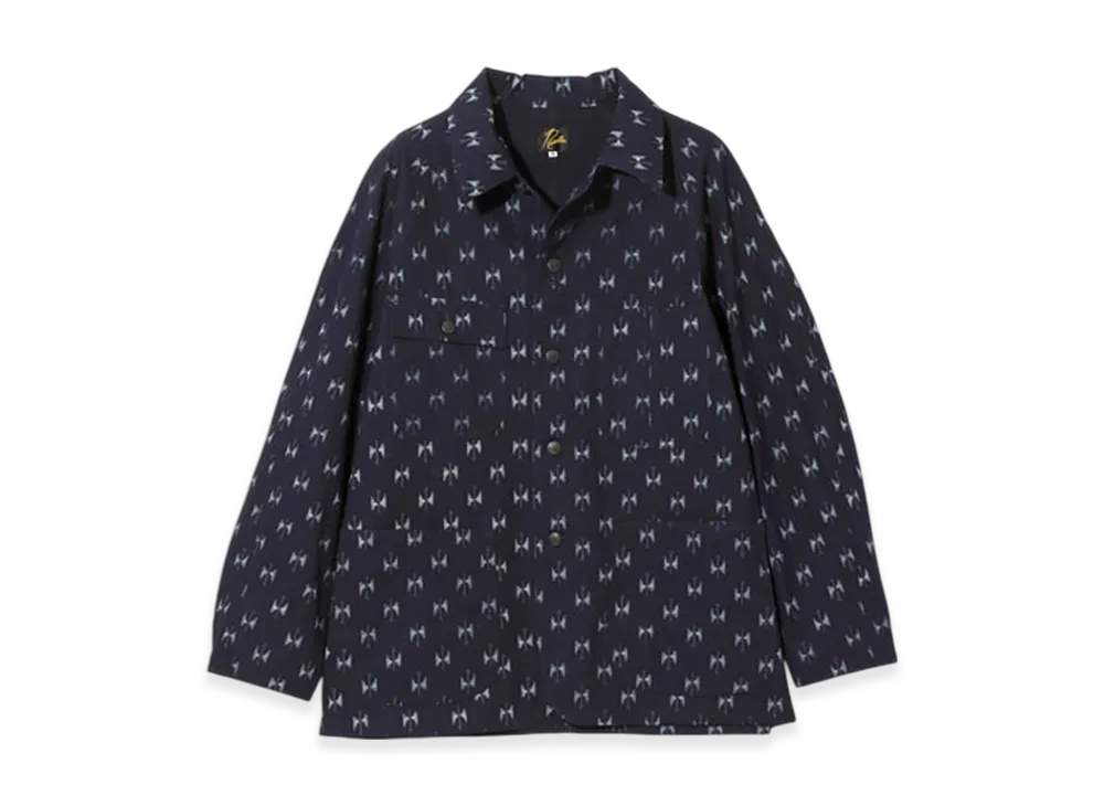NEEDLES Coverall - 9oz Pt. Indigo Kasuri "Black"