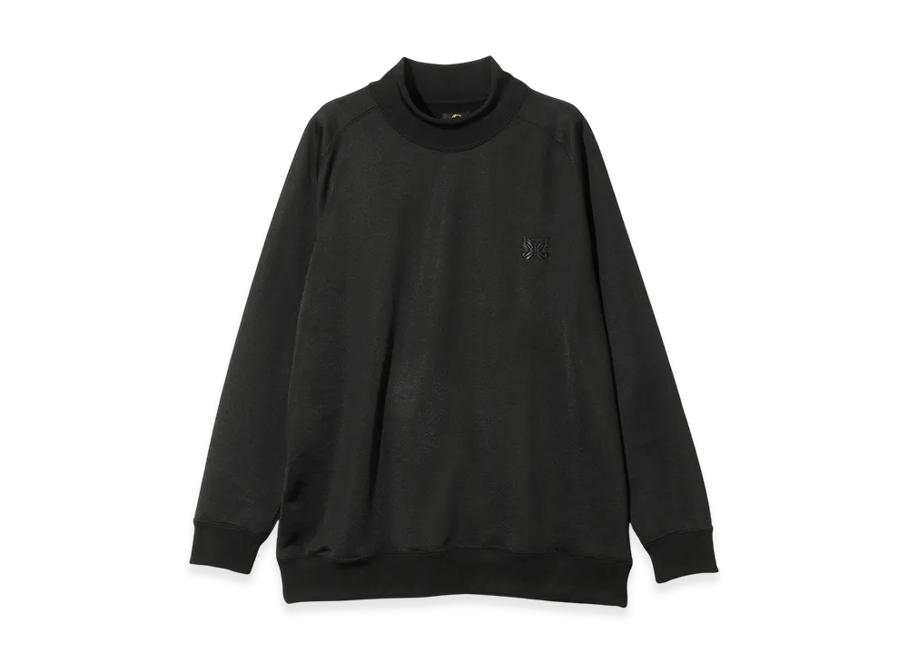 NEEDLES Mock Neck Shirt - Bright Jersey "Black"