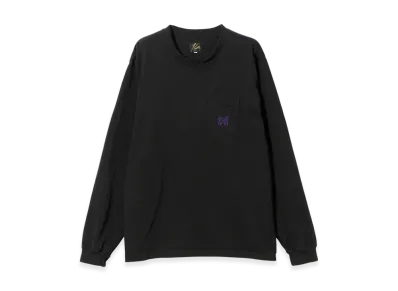 NEEDLES L/S Pocket Tee - Cotton Jersey "Black"