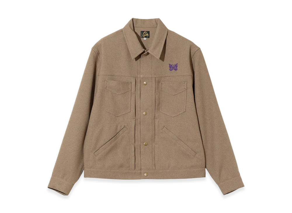 NEEDLES Penny Jean Jacket - Poly Twill "Beige"