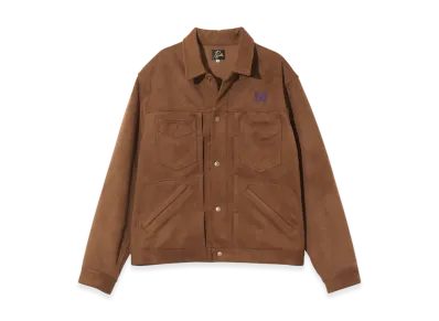 NEEDLES Penny Jean Jacket - Synthetic Suede "Brown"