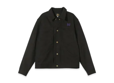 NEEDLES Penny Jean Jacket - Synthetic Suede "Black"