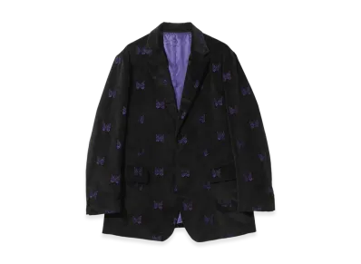 NEEDLES 3B Jacket - Papillon Emb. Corduroy "Black"