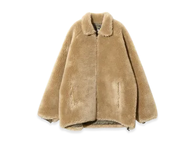 NEEDLES Fur Jacket - Acrylic Pile "Beige"