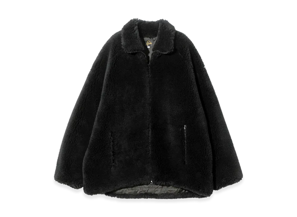 NEEDLES Fur Jacket - Acrylic Pile "Black"