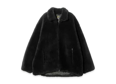 NEEDLES Fur Jacket - Acrylic Pile "Black"