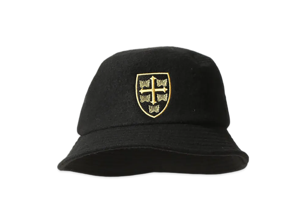 NEEDLES Bucket Hat - Shrunk Wool "Black"