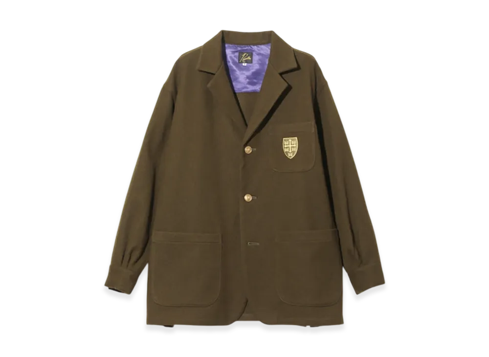 NEEDLES Easy Blazer - Shrunk Wool "Brown"