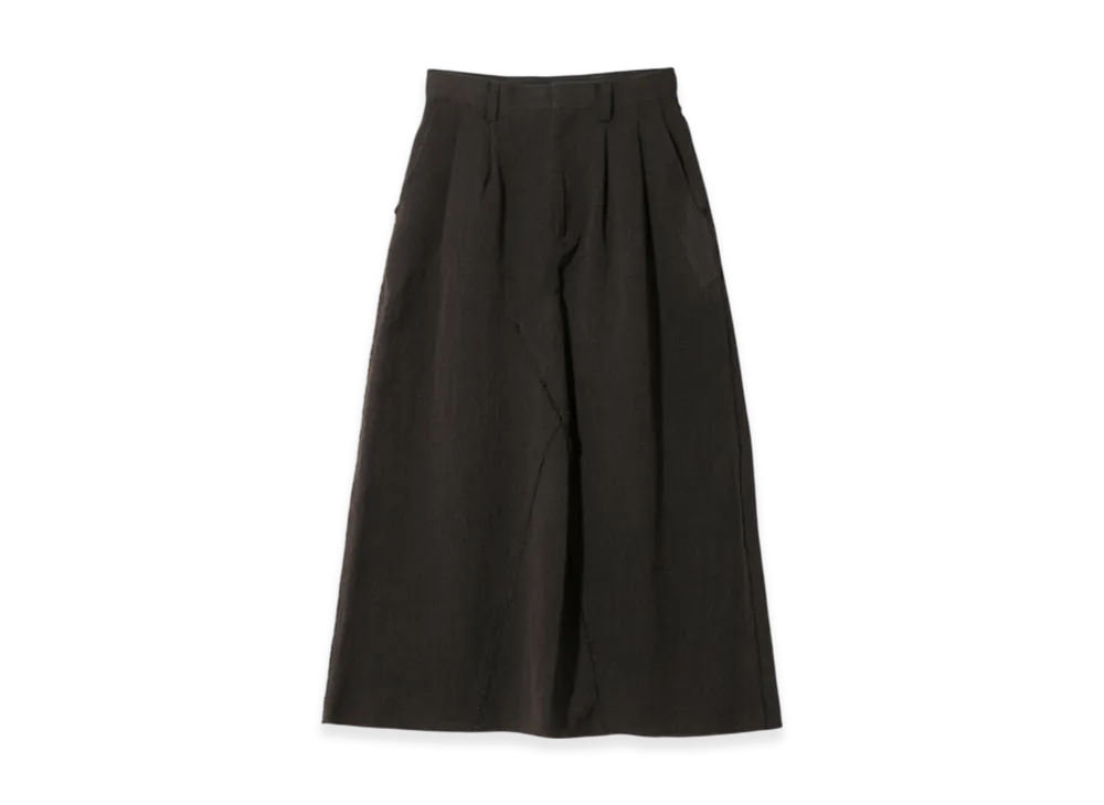 NEEDLES Raw Edge Skirt - W/L Herringbone "Black"