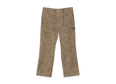 NEEDLES String Fatigue Pant - Brushed Sateen "Leopard"