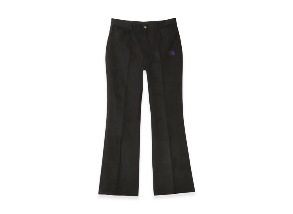 NEEDLES Boot-Cut Jean - Synthetic Suede "Black"