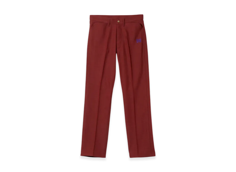 NEEDLES Straight Jean - Poly Twill "Red"