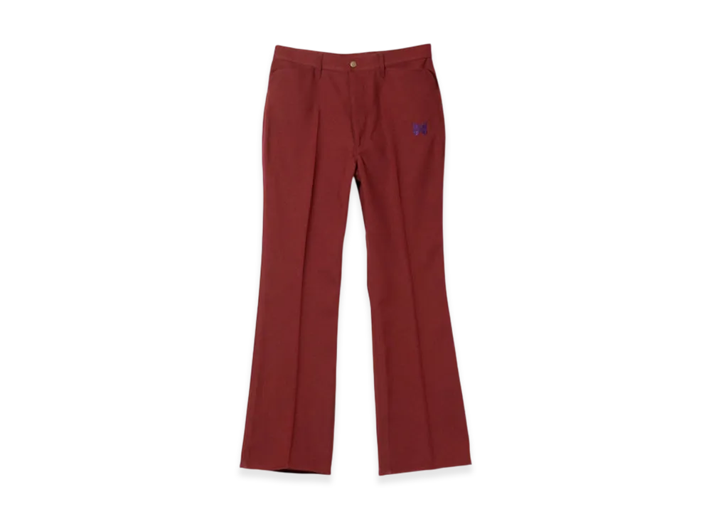 NEEDLES Boot-Cut Jean - Poly Twill "Red"