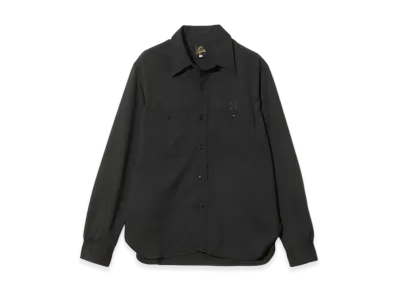 NEEDLES Work Shirt - Cavalry Twill "Black"