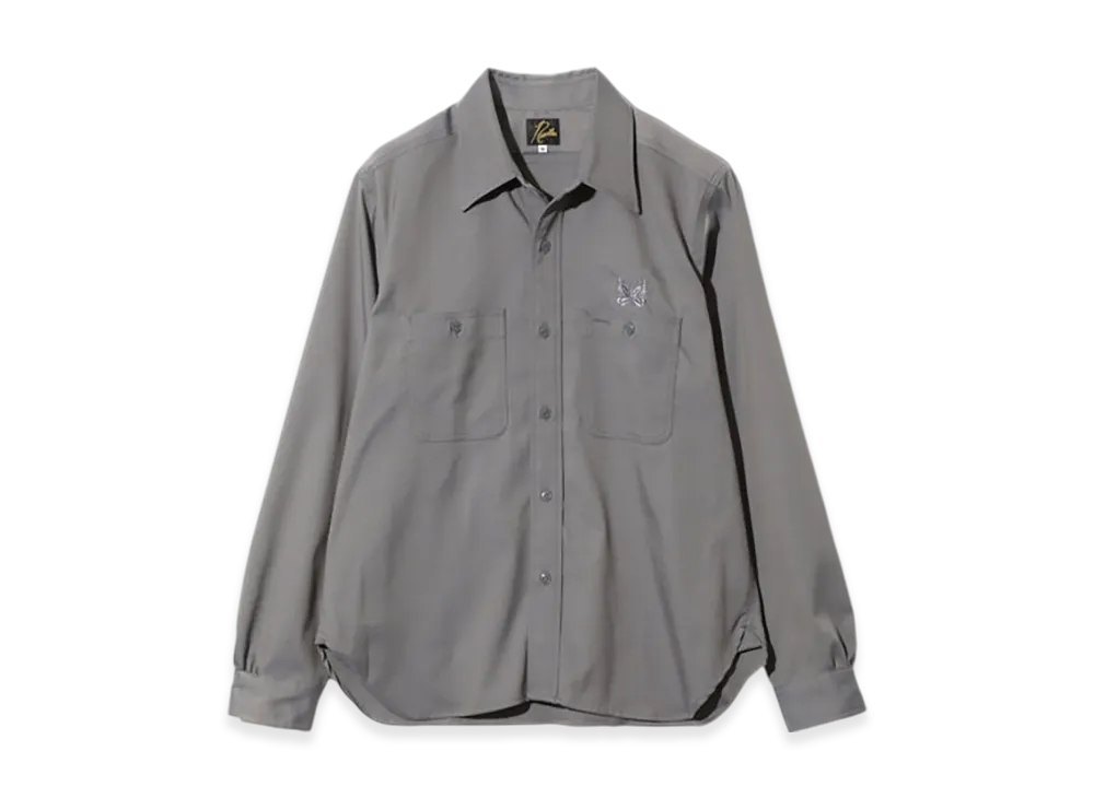 NEEDLES Work Shirt - Cavalry Twill "Gray"