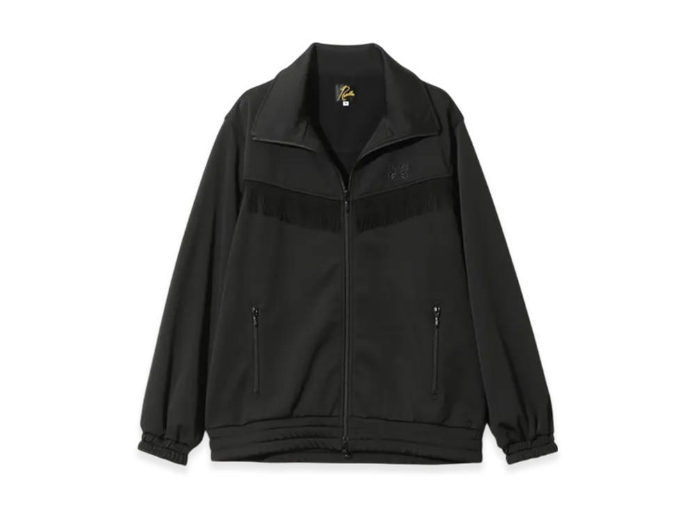 NEEDLES Fringe Track Jacket - Tricot Jersey "Black"