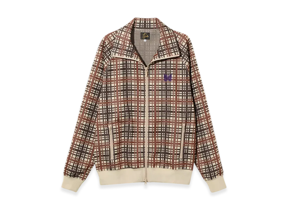 NEEDLES Track Jacket - Poly Jacquard "Plaid"