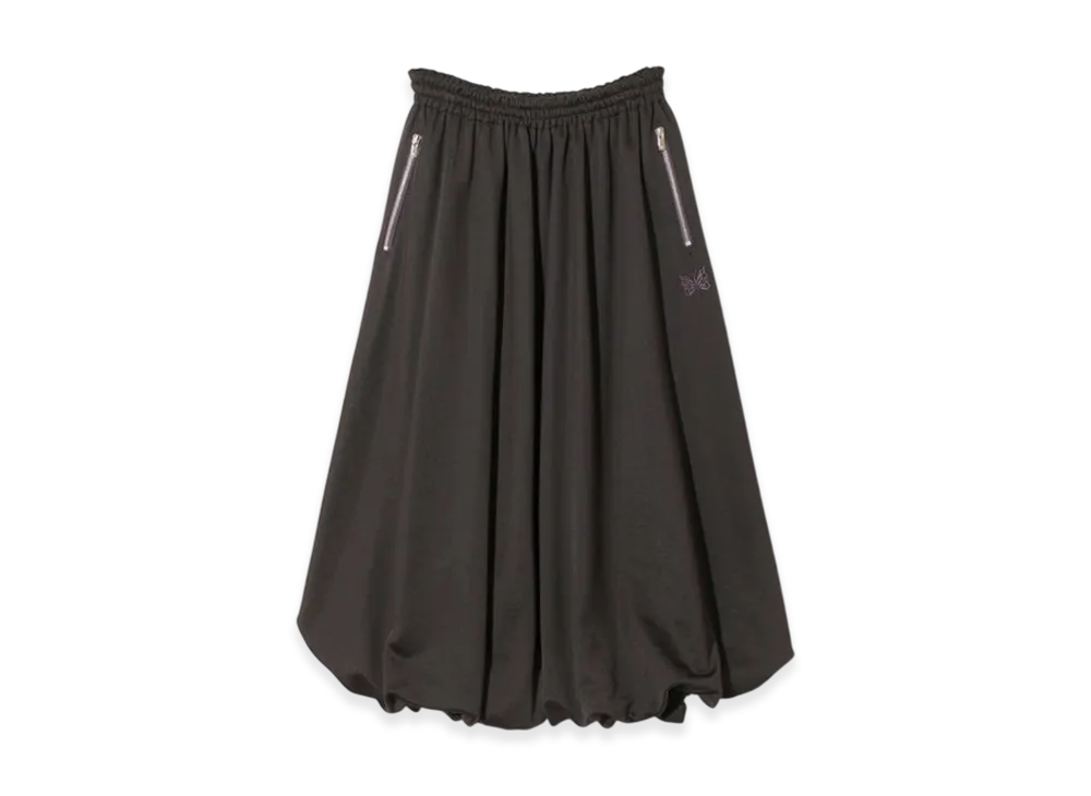NEEDLES Balloon Track Skirt - Bright Jersey "Brown"