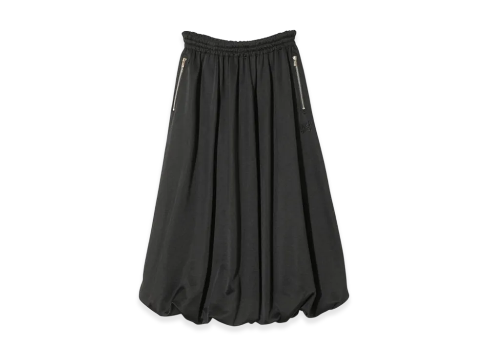 NEEDLES Balloon Track Skirt - Bright Jersey "Black"