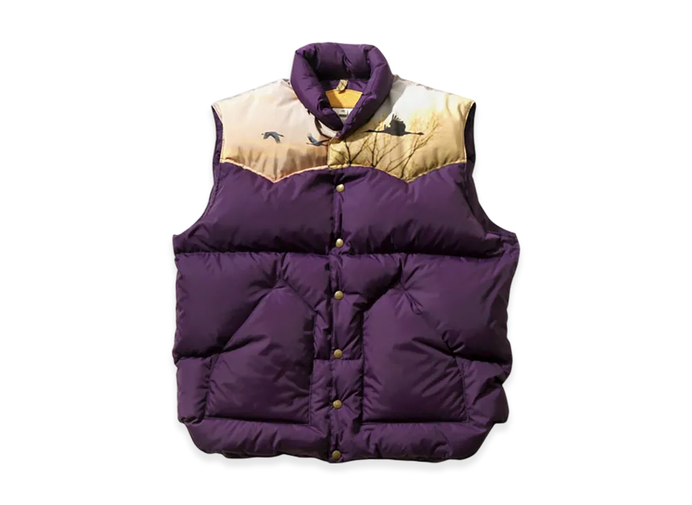 NEEDLES x Rocky Mountain Featherbed Down Vest "Purple"