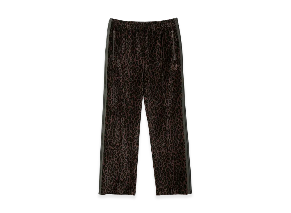 NEEDLES Track Pant - C/PE Velour "Brown"