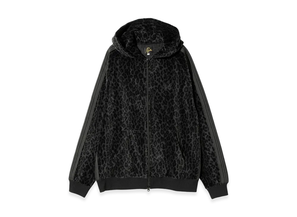 NEEDLES Track Hoody - C/PE Velour "Black"