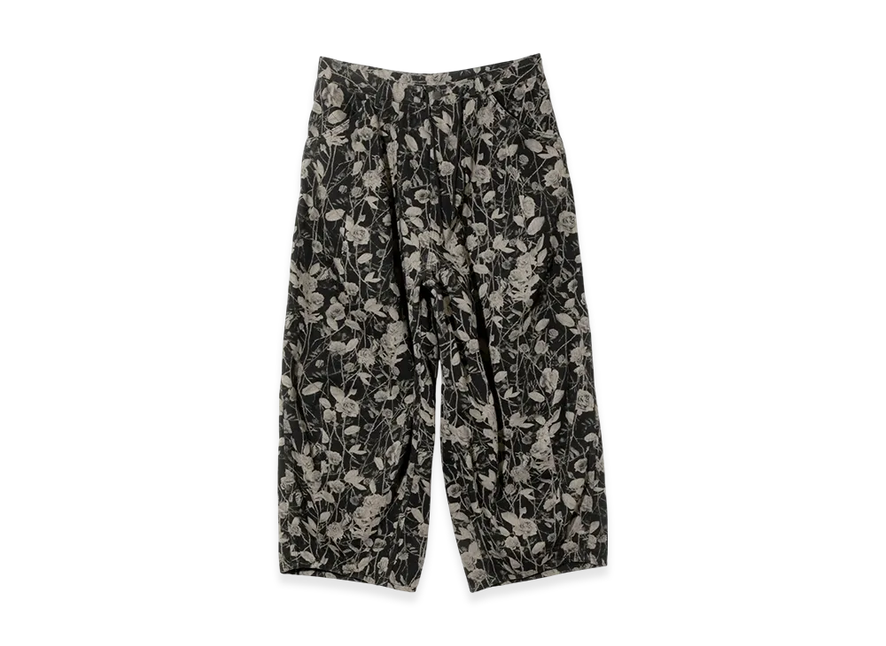 NEEDLES H.D. Painter Pant-Denim/Rose Print "Black"