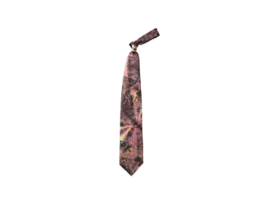 NEEDLES Neck Tie - Printed Silk "Purple"