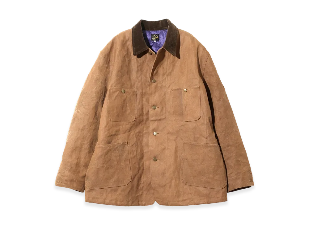 NEEDLES Coverall - Duck / Kakishibu Paint "Dk. Brown"
