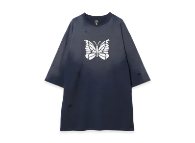 NEEDLES Deconstructed Hockey Dress Cotton French Terry "Navy"