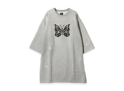 NEEDLES Deconstructed Hockey Dress Cotton French Terry "Gray"