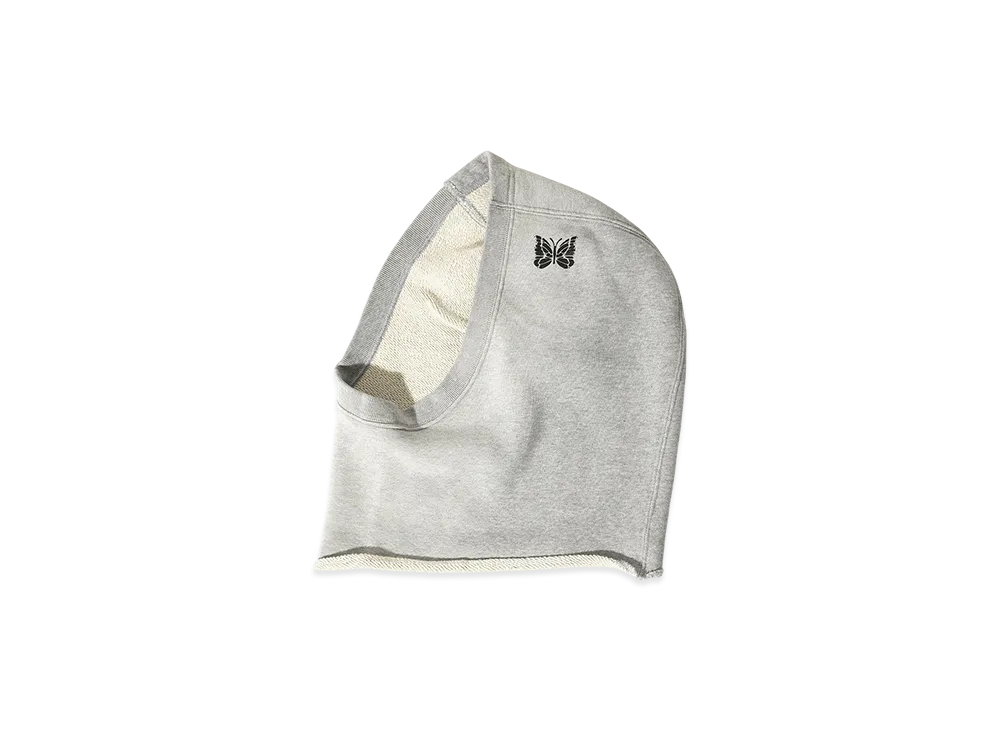 NEEDLES Deconstructed Balaclava Cotton French Terry "Gray"