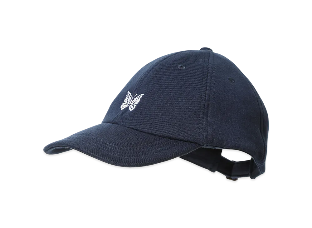 NEEDLES Deconstructed Baseball Cap Cotton French Terry "Navy"
