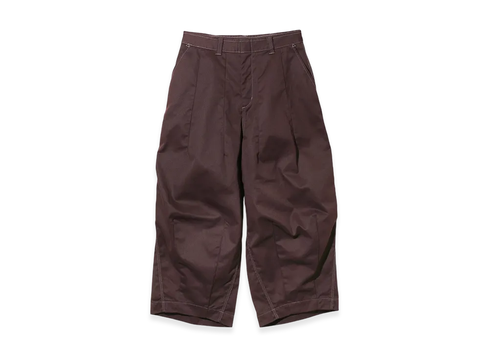 NEEDLES H.D. Work Pant PE/C Twill "Burgundy"