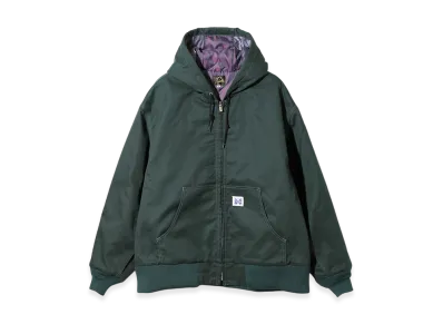 NEEDLES Zipped Work Hoody PE/C Twill "Green"