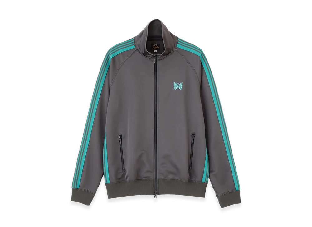 NEEDLES x B'2nd Exclusive Track Jacket poly smooth 2026 S/S Model "Charcoal"