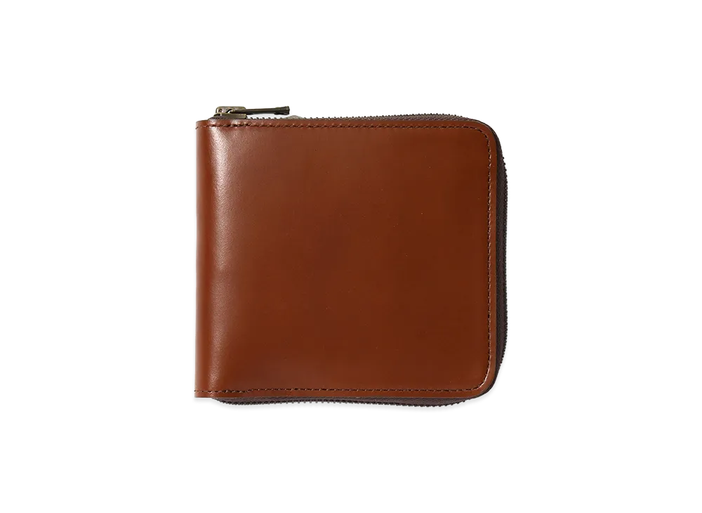 NEEDLES Single Wallet Steer Leather "Brown"