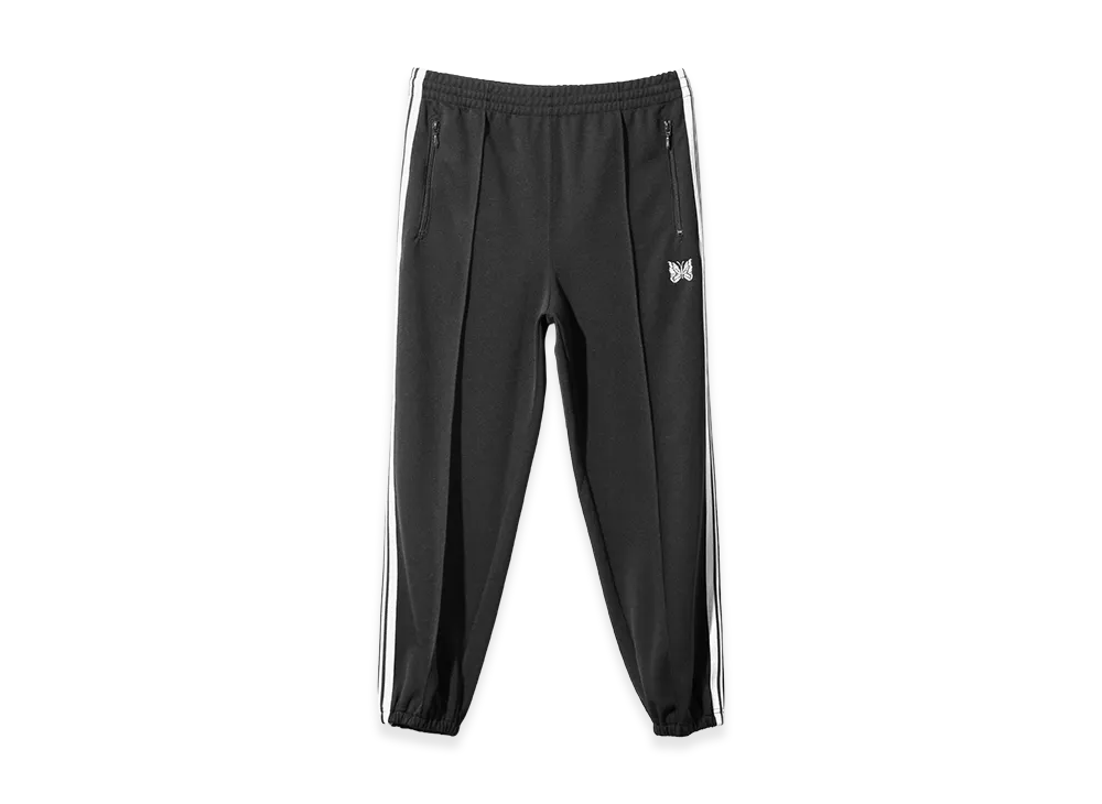 NEEDLES Zipped Track Pant Poly Smooth "Charcoal"