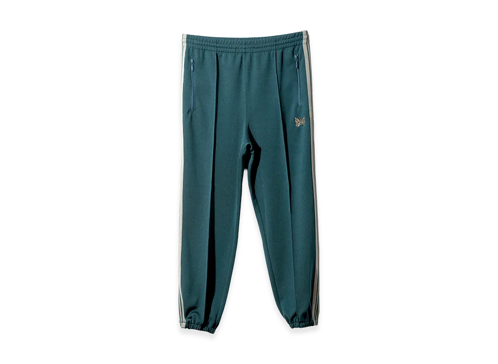 NEEDLES Zipped Track Pant Poly Smooth "Green"