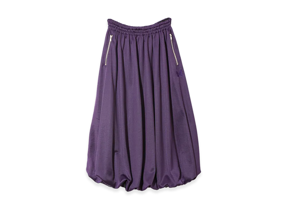 NEEDLES Balloon Track Skirt Bright Jersey "Purple"