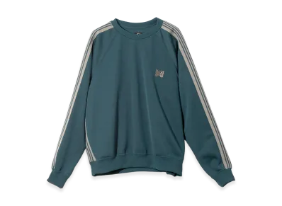 NEEDLES Track Crew Neck Shirt Poly Smooth "Green"