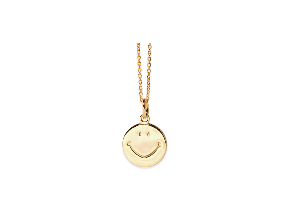 NEEDLES Pendant Gold Plate Smile "Gold"