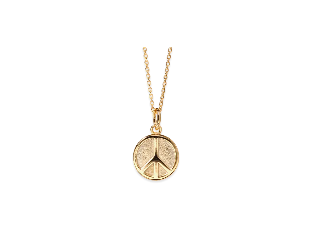 NEEDLES Pendant Gold Plate Peace ”Gold"